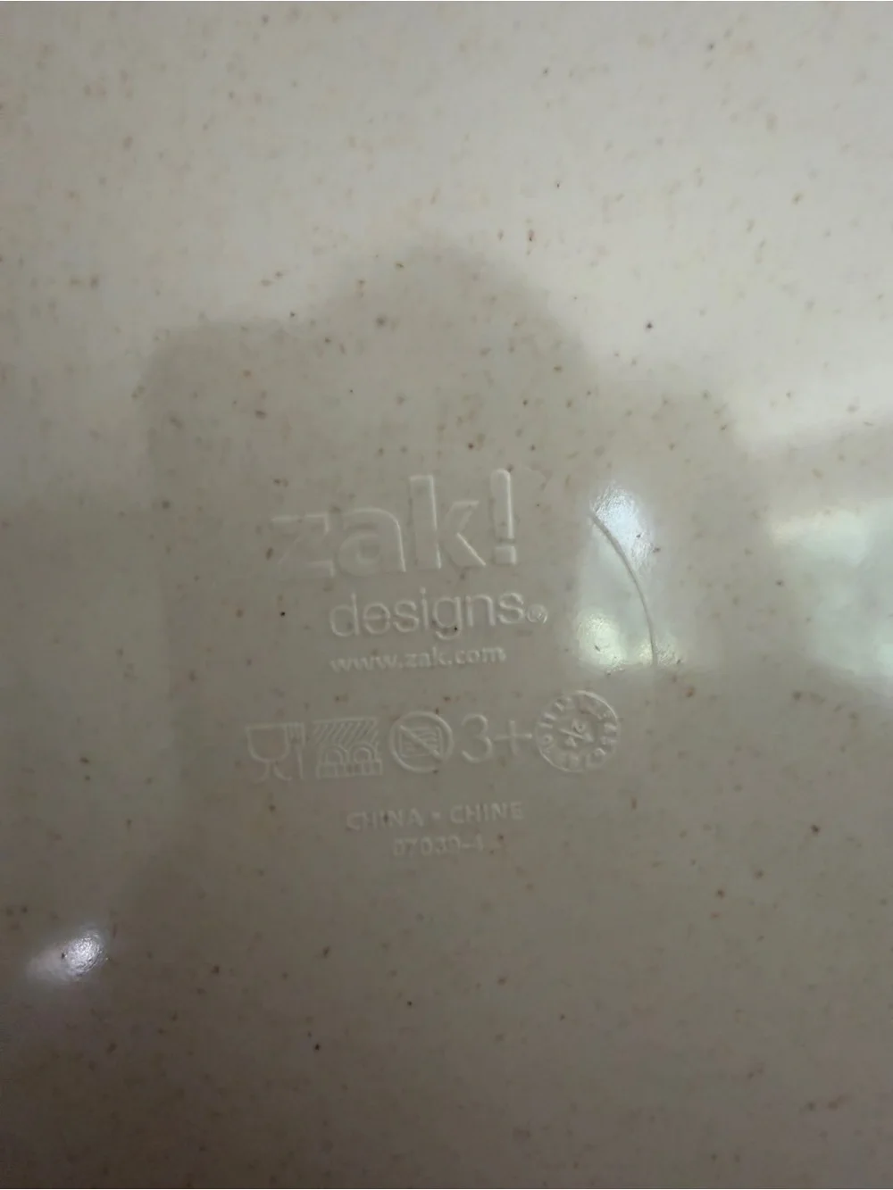 Marvel round plate